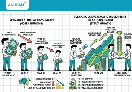 Inflation vs SIP - Anupam Wealth